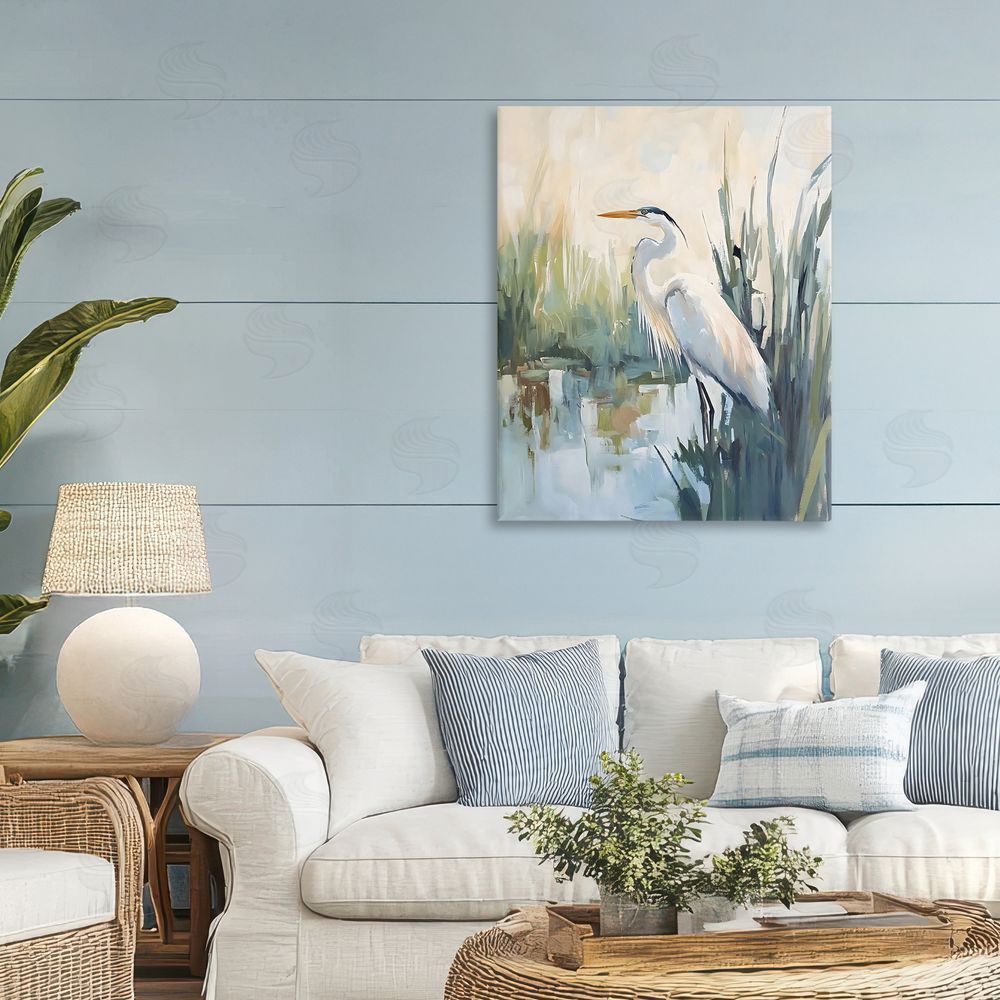 Creative Studio King Of The Marsh Stretched Canvas Wall Art in Room