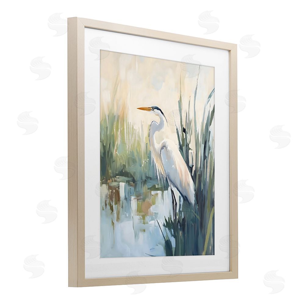 Creative Studio King Of The Marsh Brown Framed Print Under Glass Wall Art