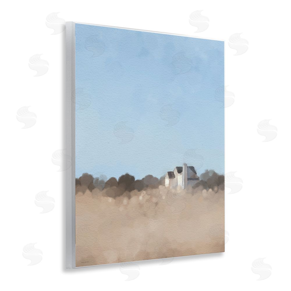 Kamdon Kreations Silent Day Cottage Impression Wooden Wall Plaque Art Print