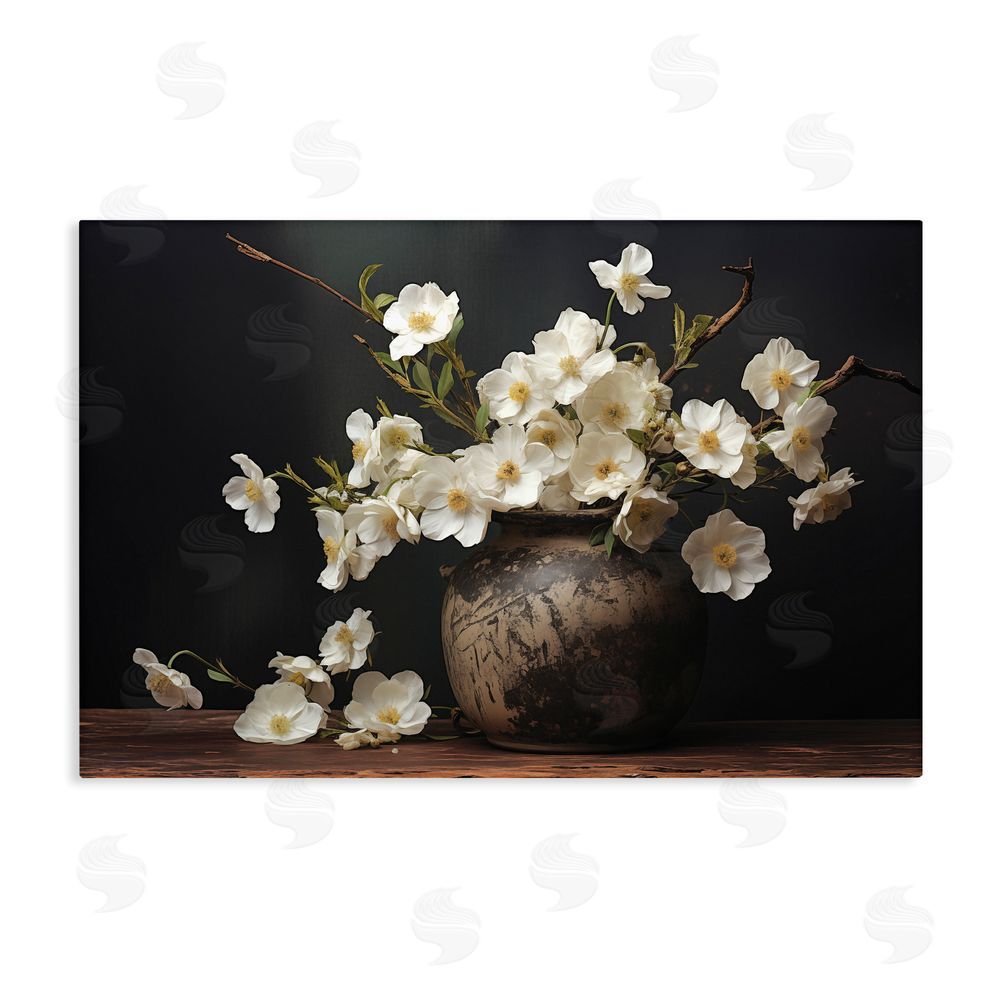 Heidi Kuntz Unspoken Grace Still Life Stretched Canvas Wall Art Print