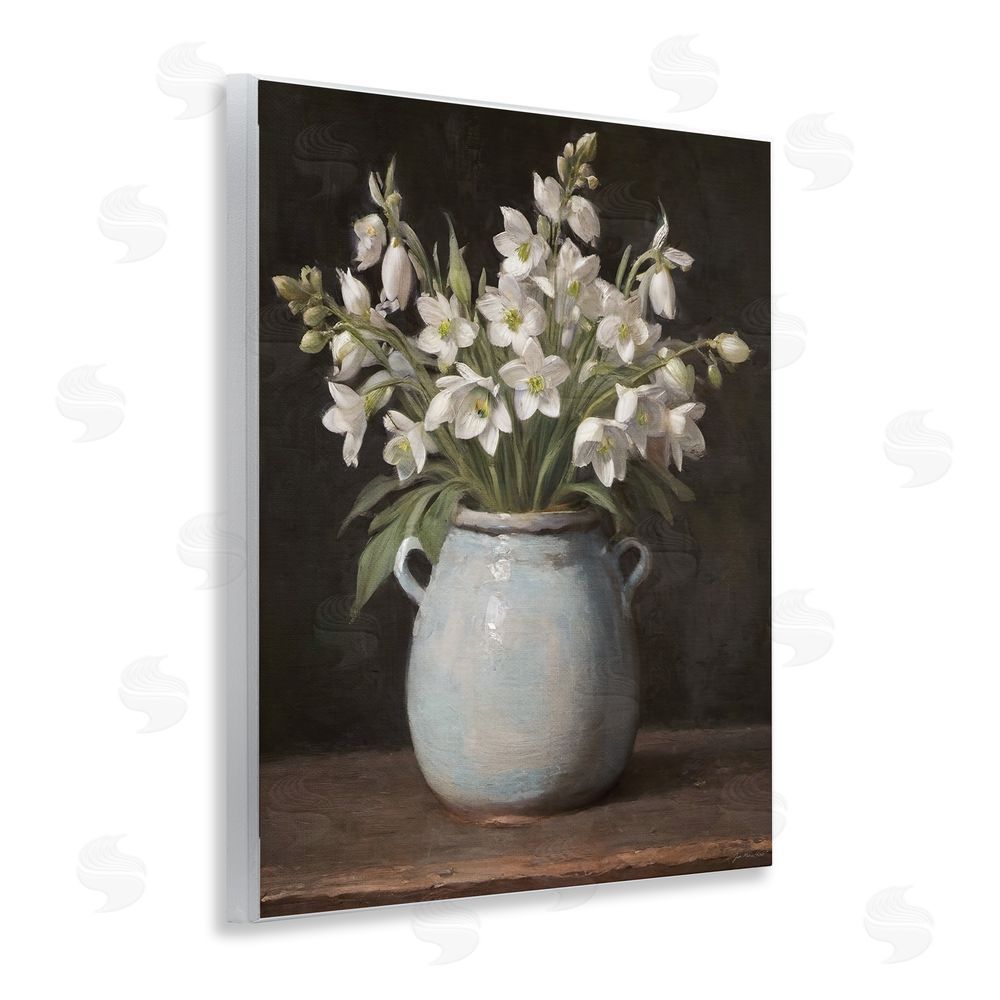 Jo Moulton Fresh Jasmine Blooms Wooden Wall Plaque Art Print