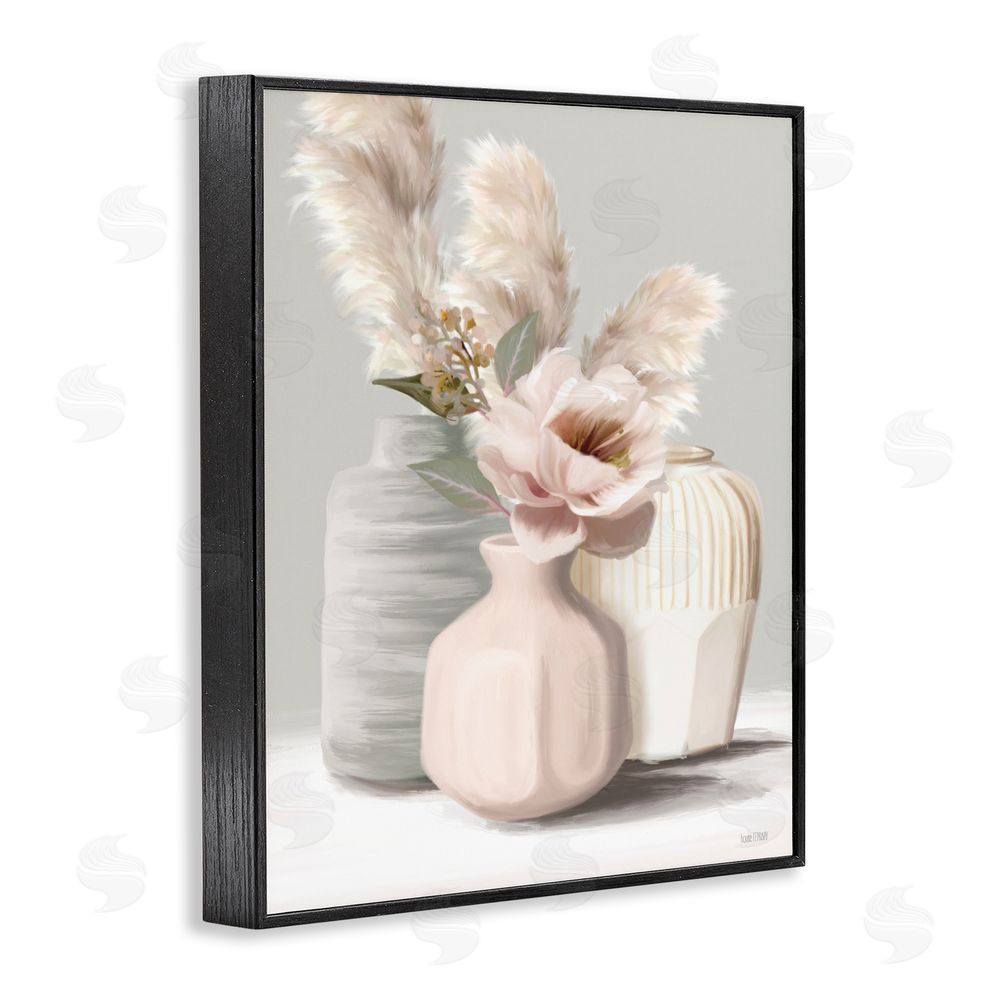 House Fenway Boho Bliss Bouquets Black Framed Giclee Wall Art Print
