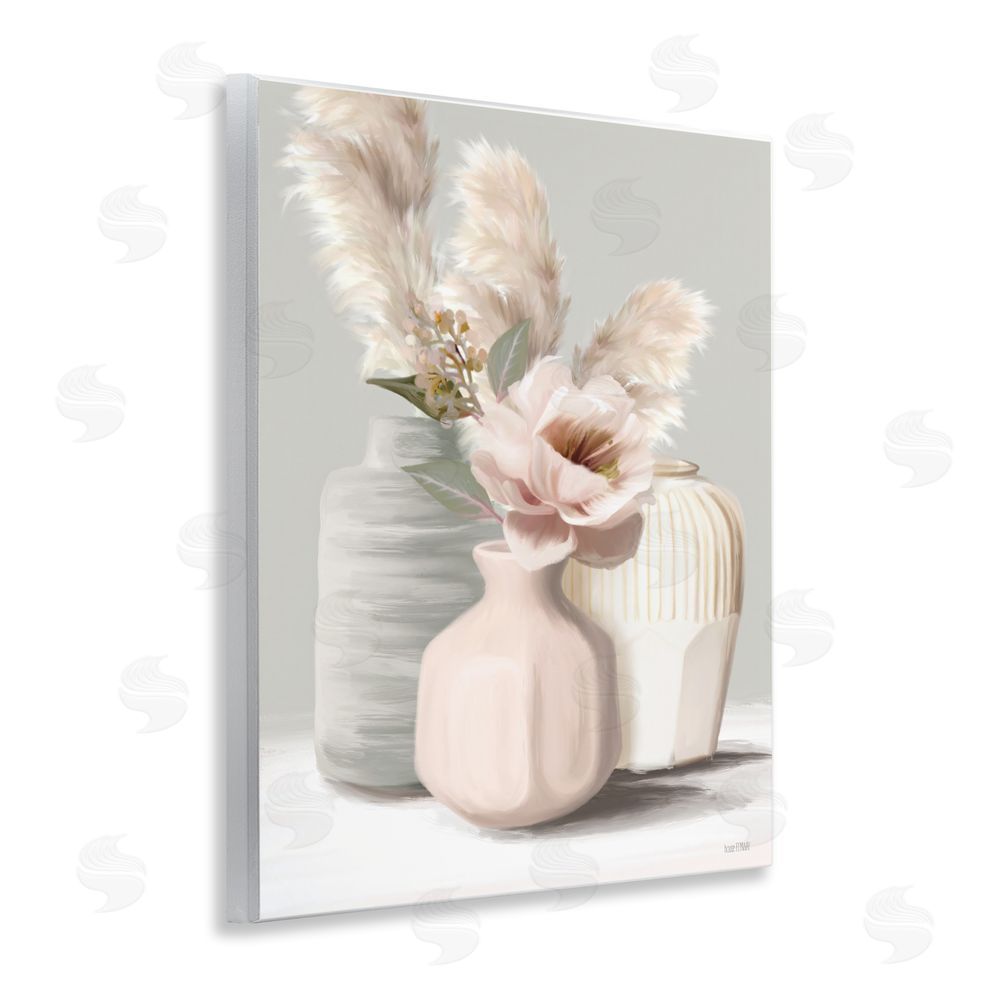 House Fenway Boho Bliss Bouquets Wooden Wall Plaque Art Print