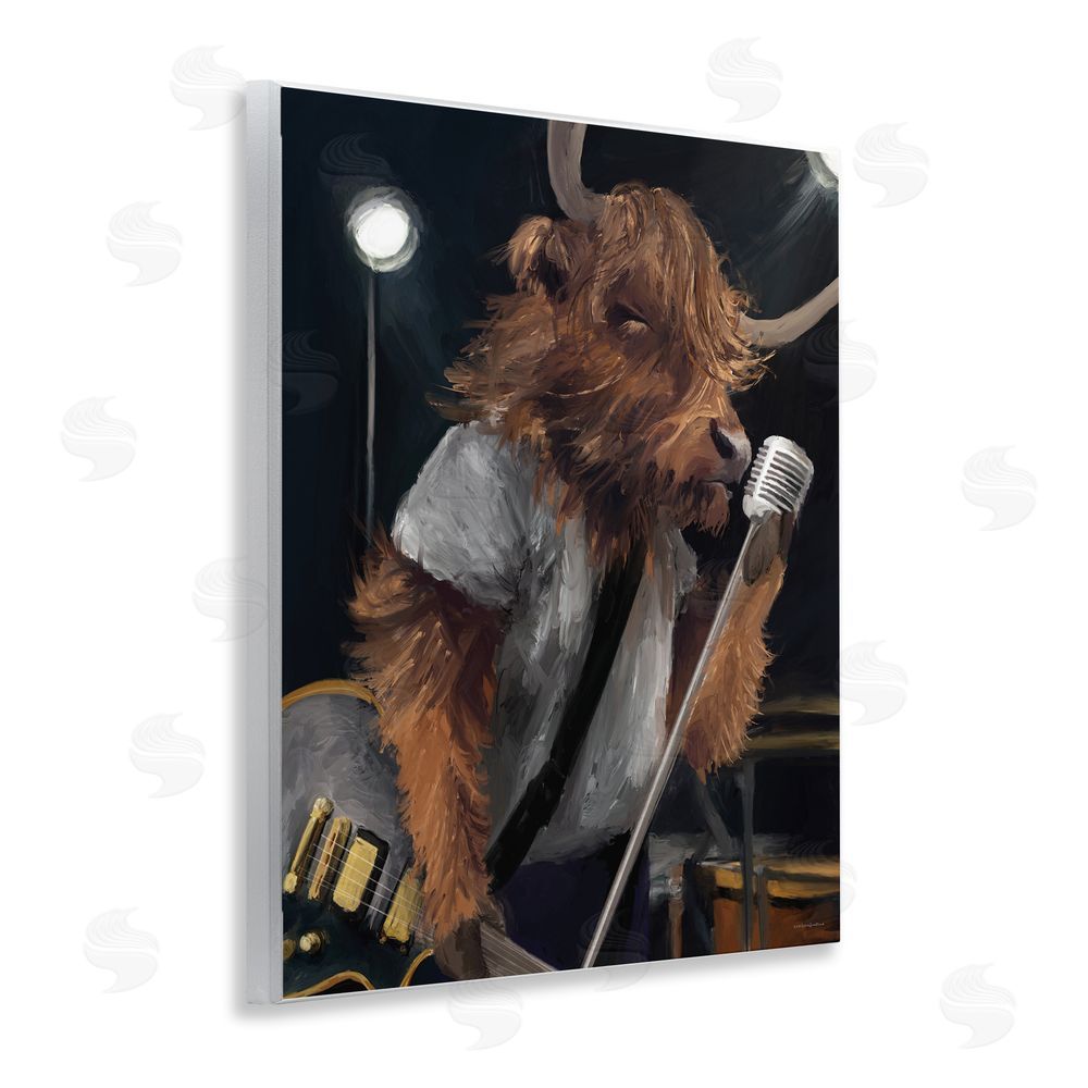 Kamdon Kreations The Highland Anthem Musician Wooden Wall Plaque Art Print