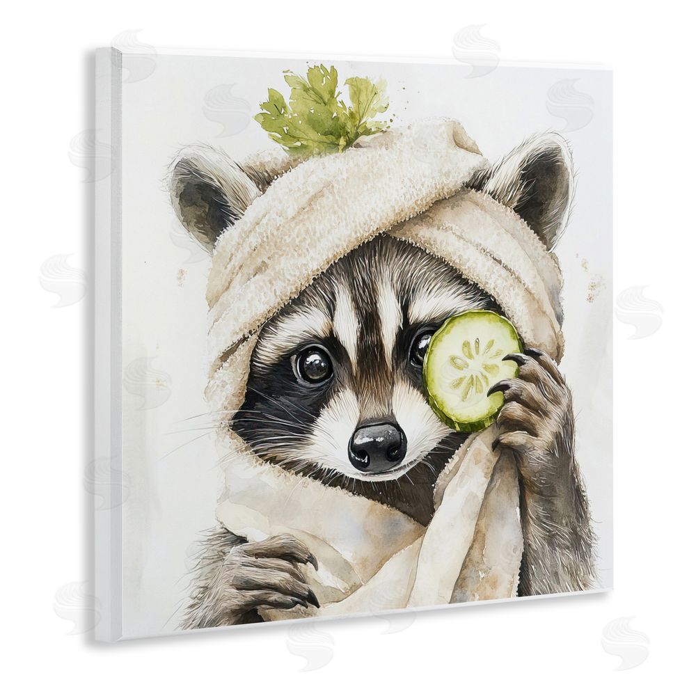 Tina LeCour Time To Depuff Self Care Wall Plaque Art Print