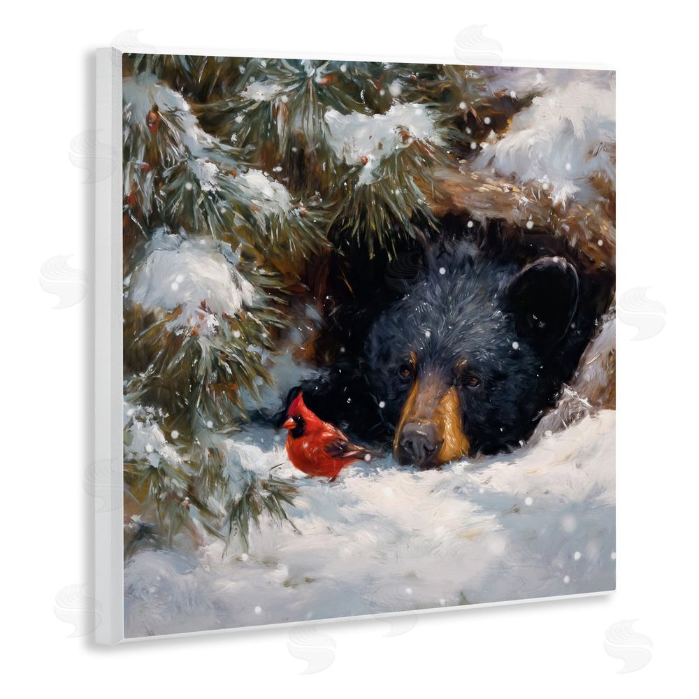Tina LeCour Warm Watch From The Den Wall Plaque Art Print