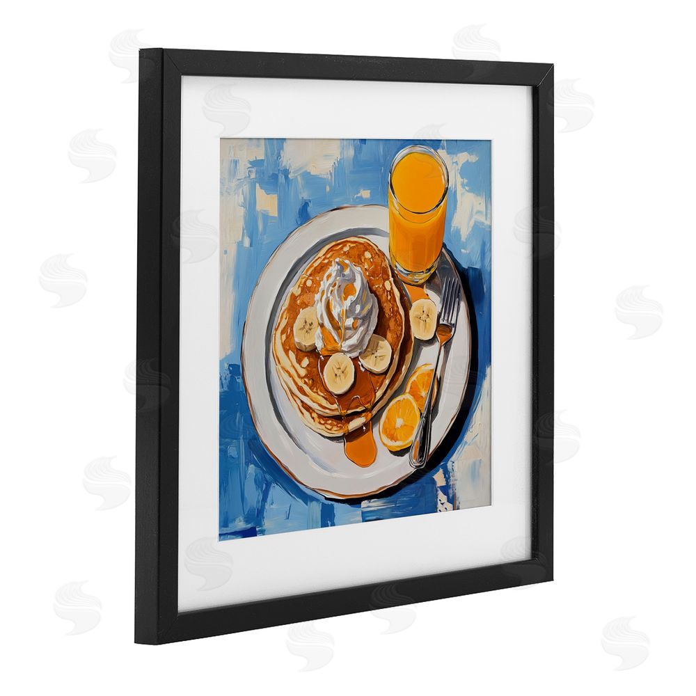Tina LeCour Banana Bliss Sunshine Black Framed Print Under Glass Wall Art