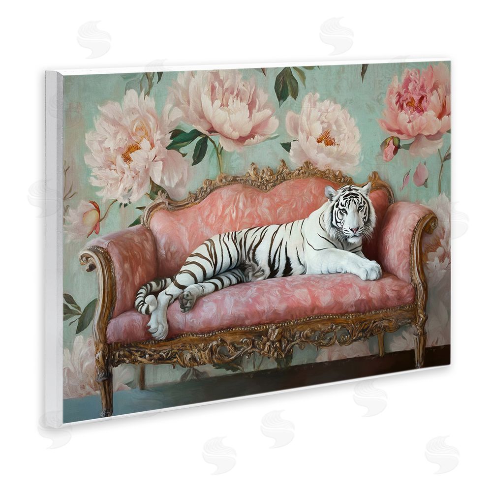 Tina LeCour Where The Tiger Dreams Wall Plaque Art Print