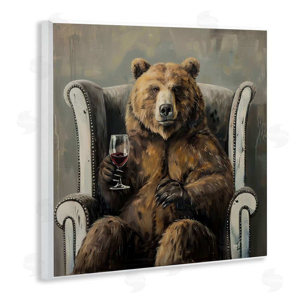 Tina LeCour It Was A Rough Day Wooden Wall Plaque Art Print