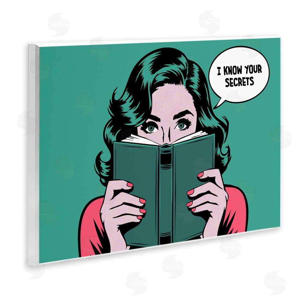 Andreas Magnusson Know Your Secrets Wooden Wall Plaque Art Print