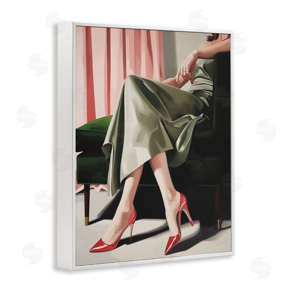 Andreas Magnusson Waiting For The Guests White Framed Giclee Wall Art Print
