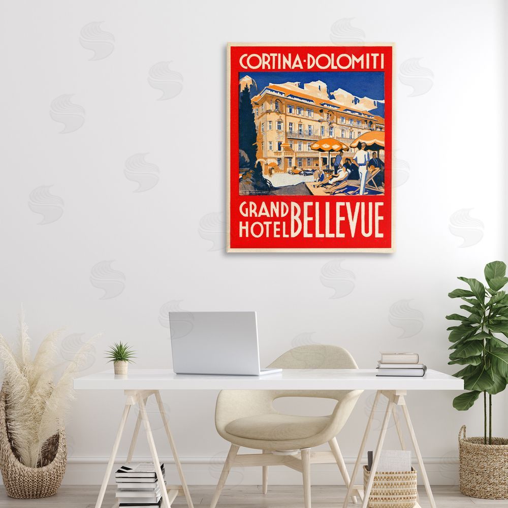 Print Collection Grand Hotel Bellevue Vintage