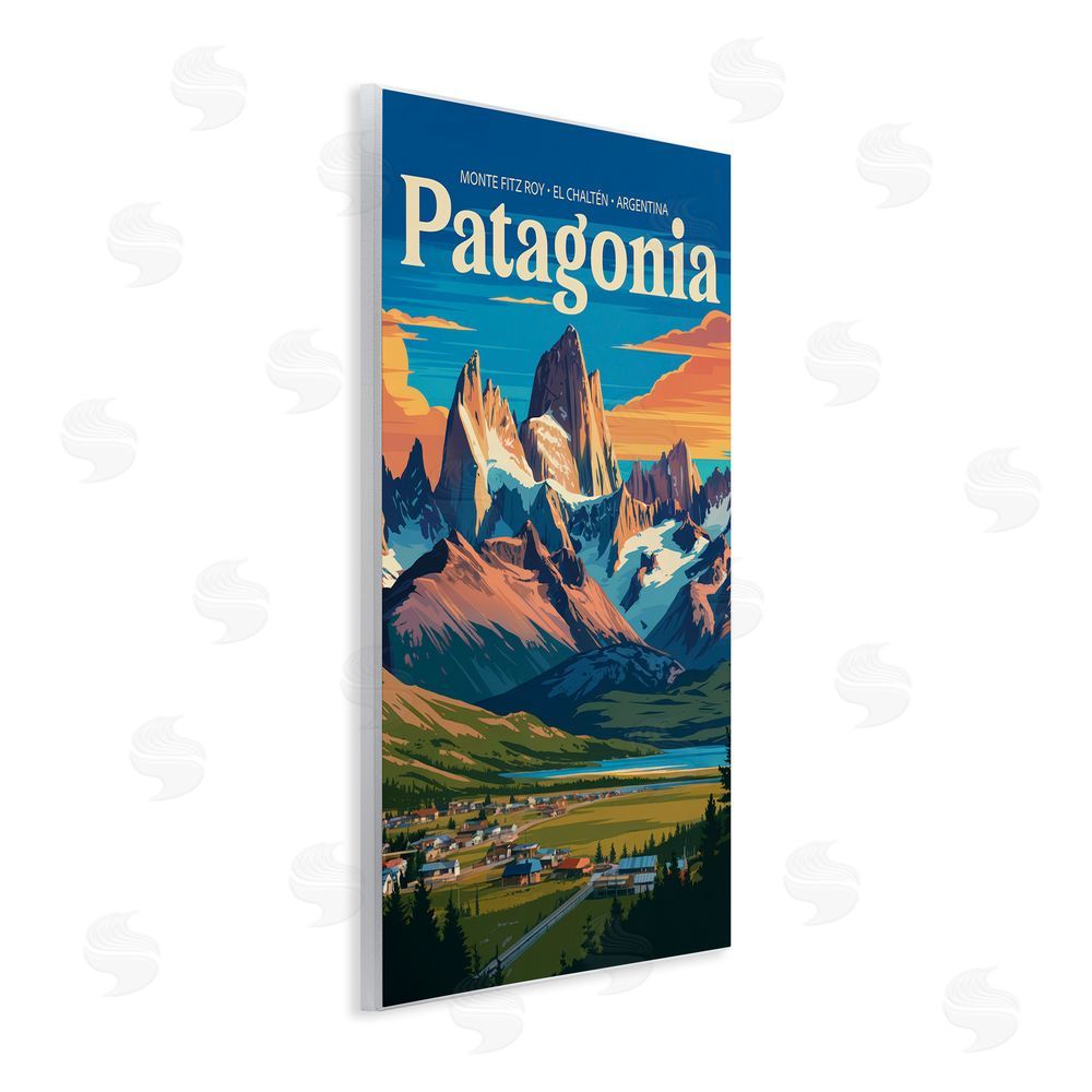 Andreas Magnusson Patagonia Valley Landscape Wall Plaque Art Print