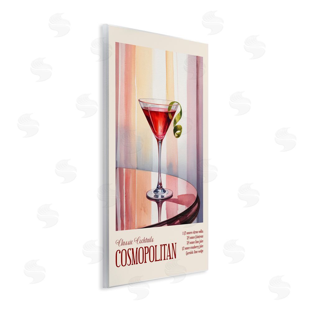 Andreas Magnusson Cosmopolitan on Reflective Table Wall Plaque Art Print