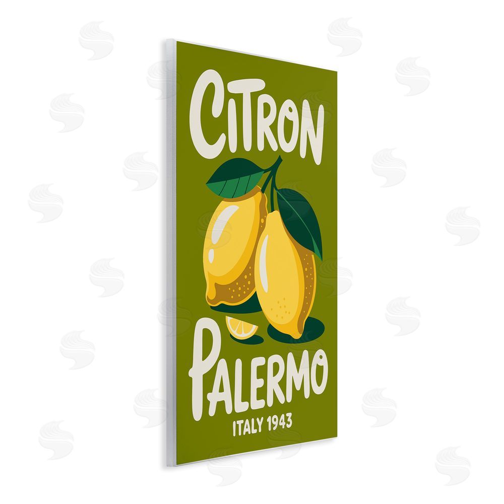 Andreas Magnusson Citron Palermo Lemons Wooden Wall Plaque Art Print