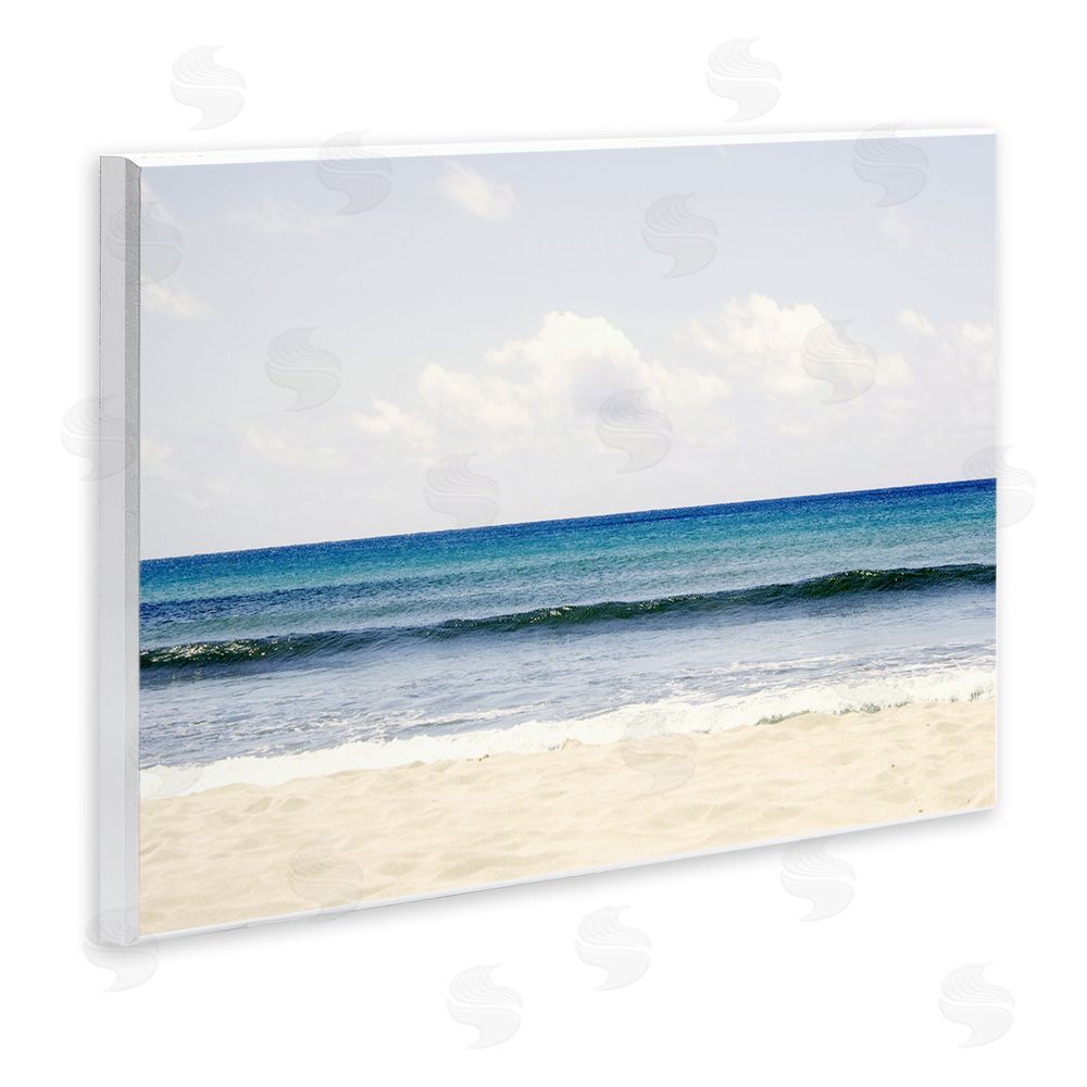 Gemma Bardot Summer Seaside Escape Wooden Wall Plaque Art Print