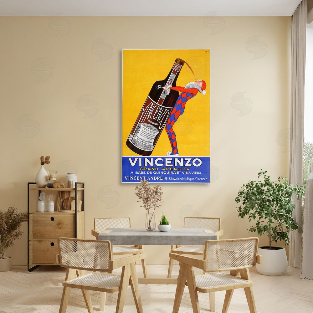 Vintage Posters Vincenzo Vintage Wine
