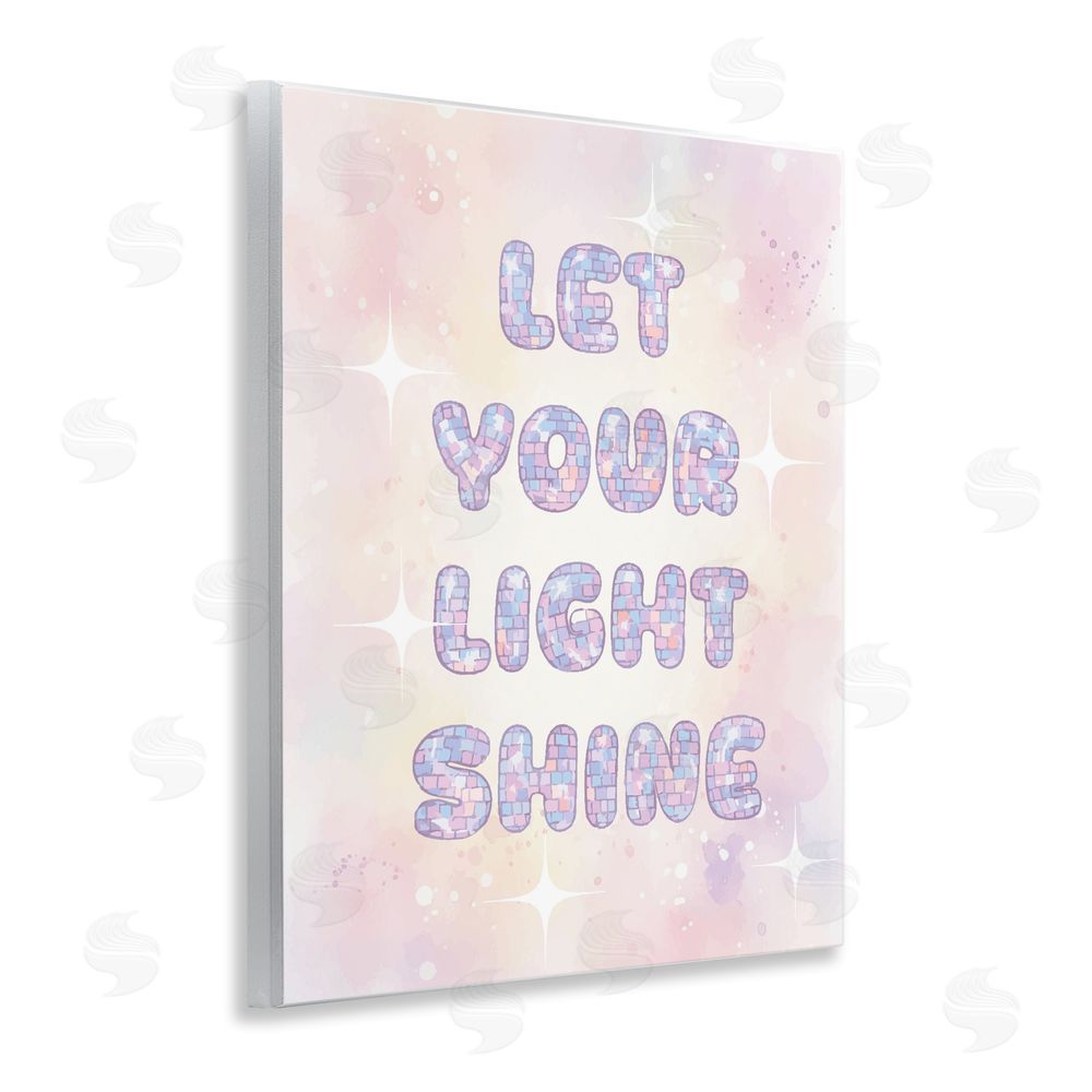 Daphne Polselli Let Your Light Shine Pastels Wall Plaque Home Decor Art Print