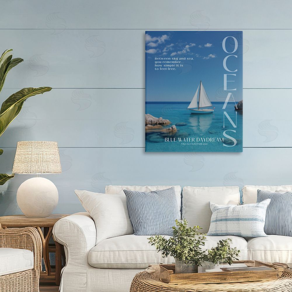 A Barefoot Stylist Blue Water Daydream Magazine