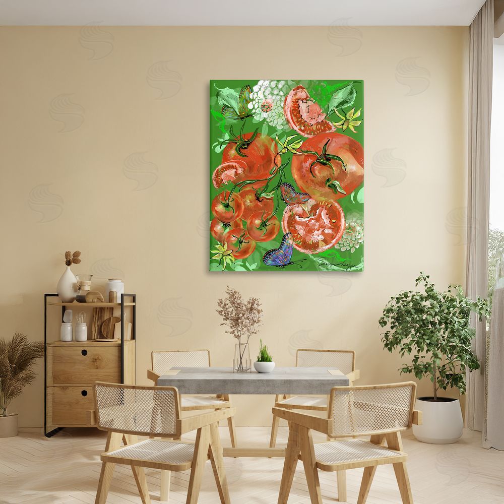 Susan Lugar Tomatoes Swirl Collage