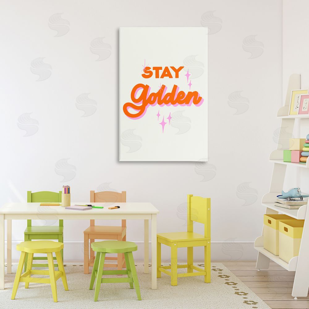 Indira Prieto | IndySign Stay Golden Retro Letters