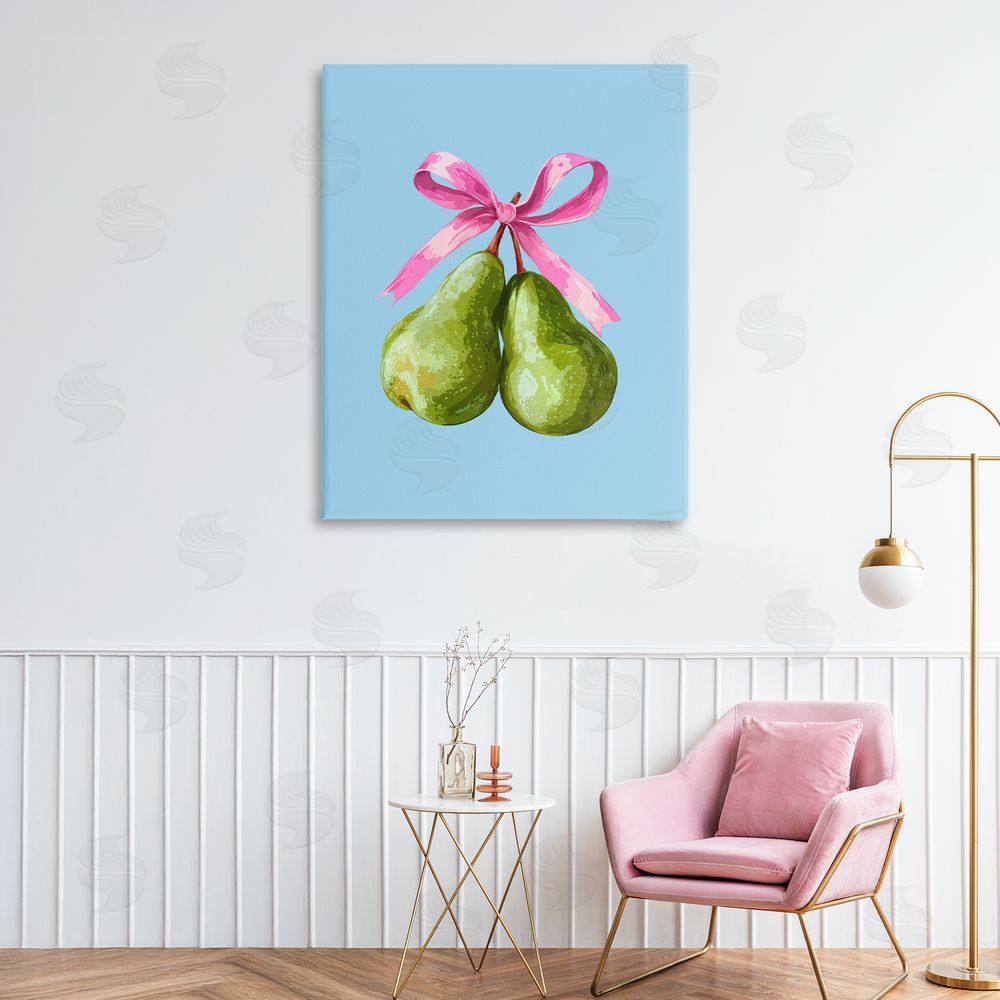 Imagine It Images Twin Pears with Ribbon