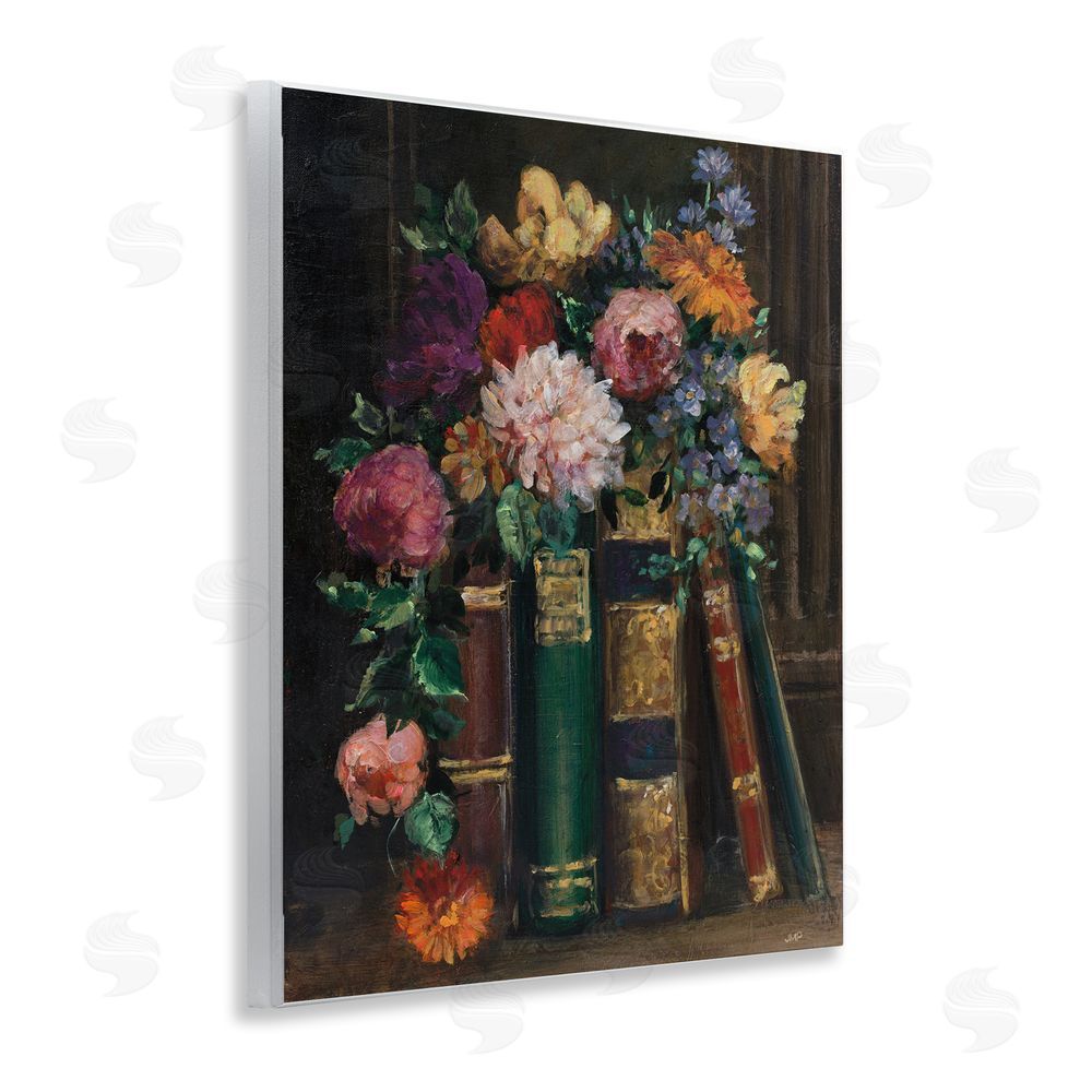 Julia Purinton Books of Beauty Wooden Wall Plaque Art Print