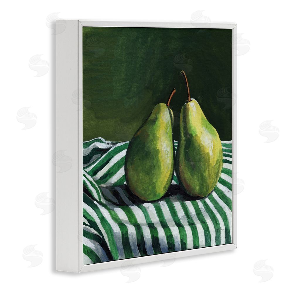 Kate Jarvik Birch A Pair of Pears Still Life White Framed Giclee Wall Art Print