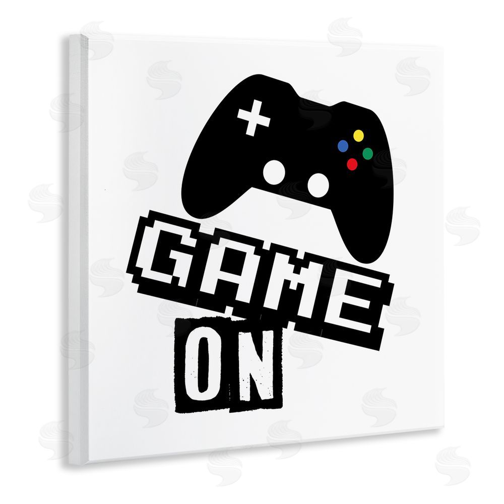 Marcus Prime Playful Game On Wooden Wall Plaque Art Print