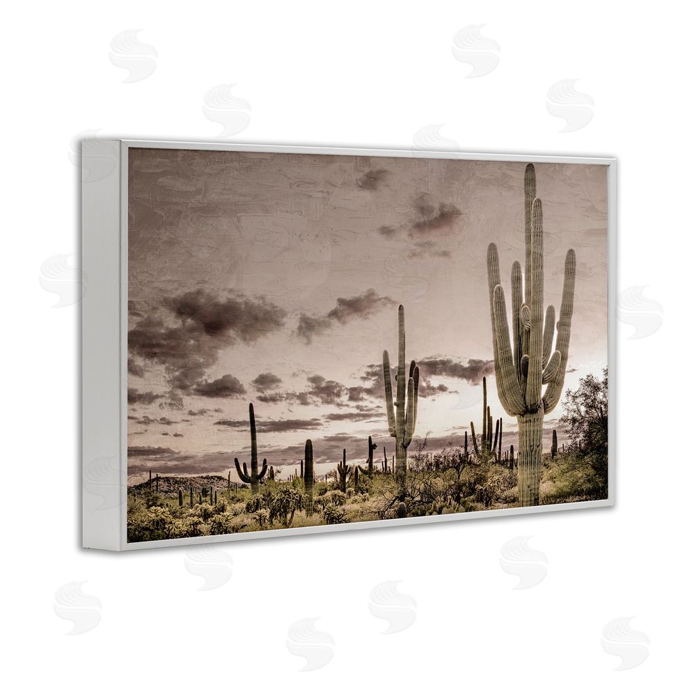 Kim Allen Desert Sky Wilderness White Framed Giclee Wall Art Print