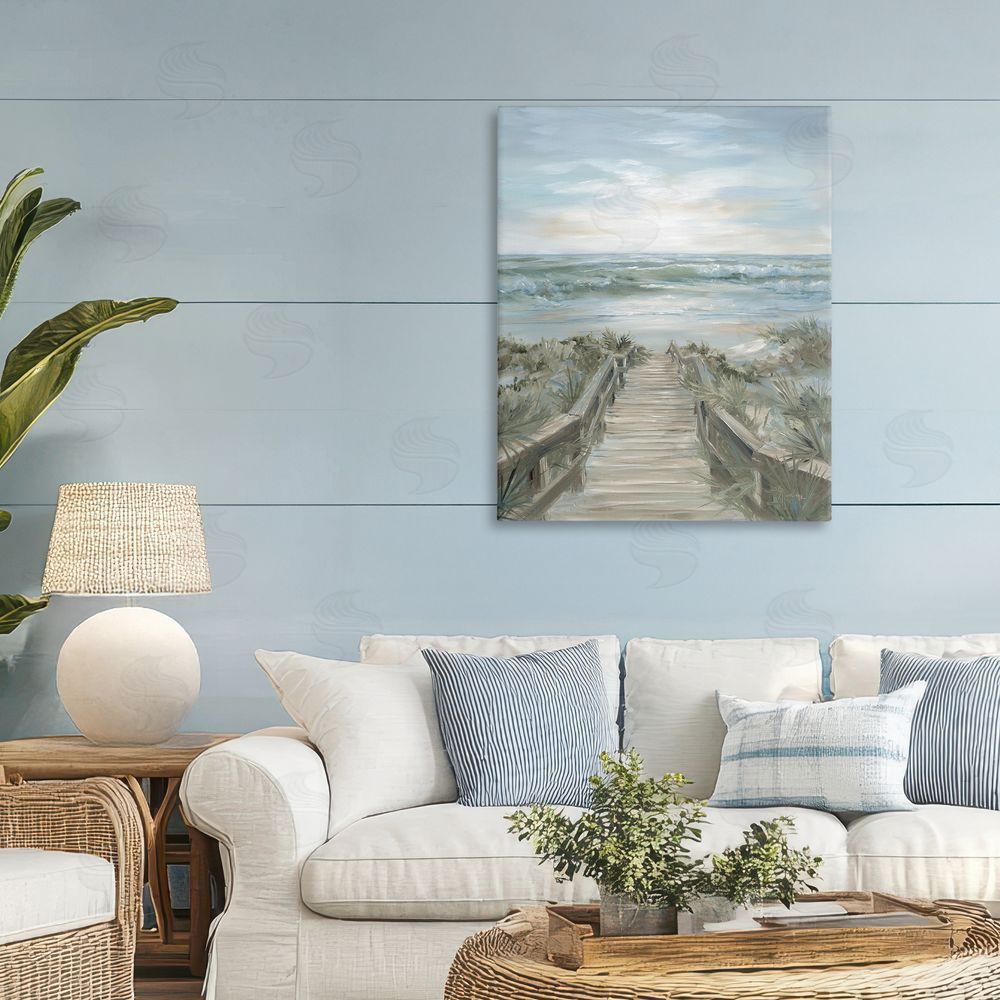 Georgia Janisse Wooded Pathway To Shoreline