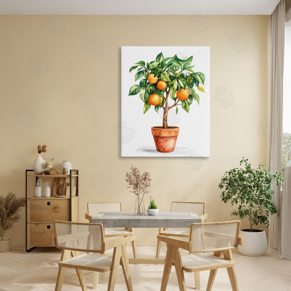Shelly Craig Potted Orange Tree