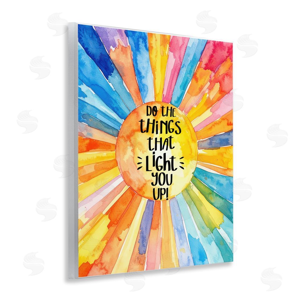 Shelly Craig Things That Light You Up Wooden Wall Plaque Art Print
