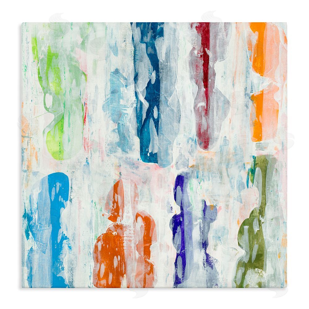 Jeff Iorillo Layered Color Fields Abstraction Stretched Canvas Wall Art Print