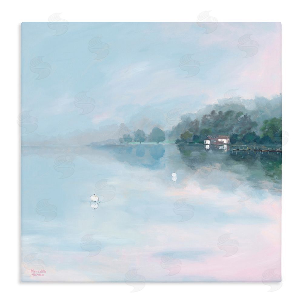 Meredith Howse Morning at Lake Windermere Stretched Canvas Wall Art Print