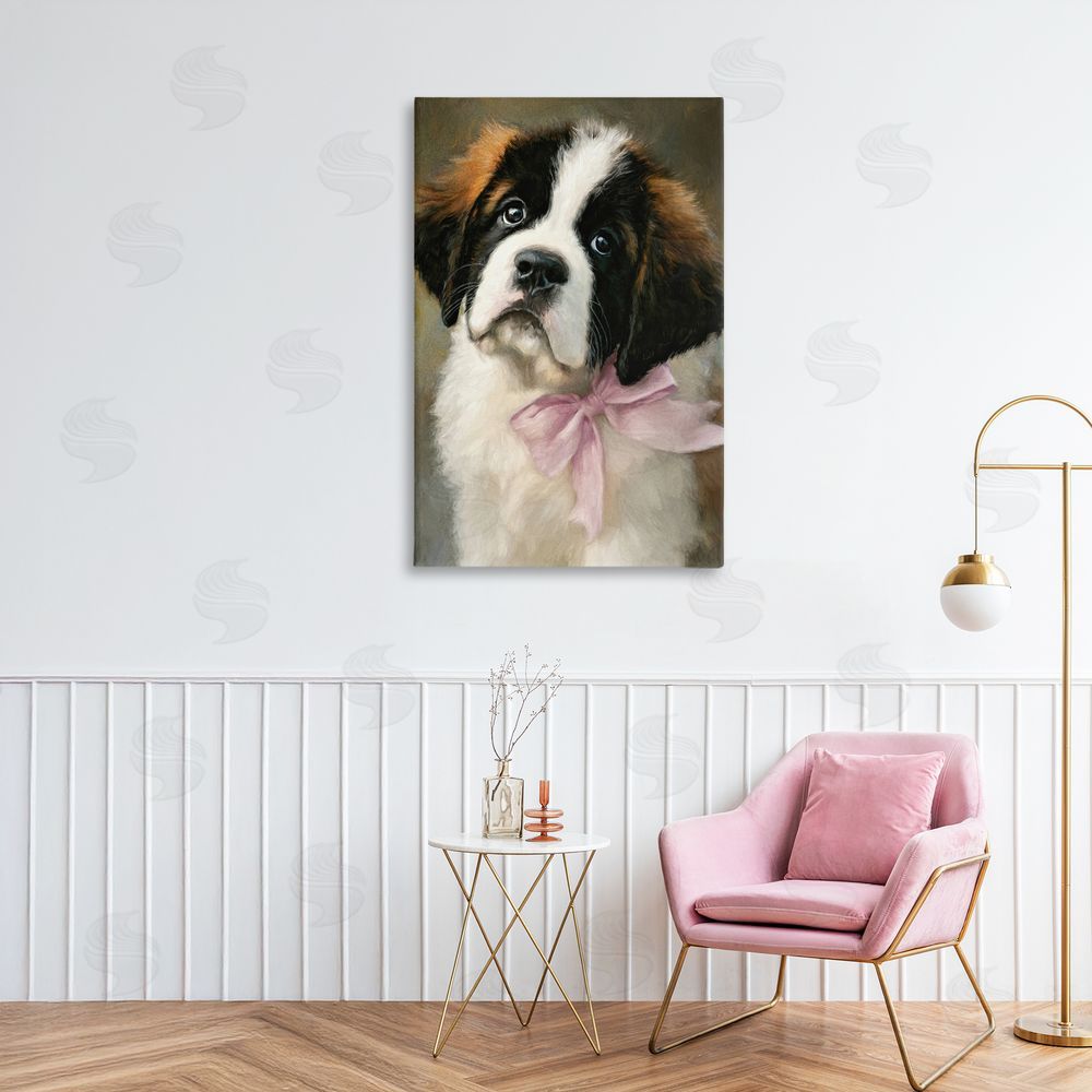 Tina LeCour Bow Tied & Bashful Puppy