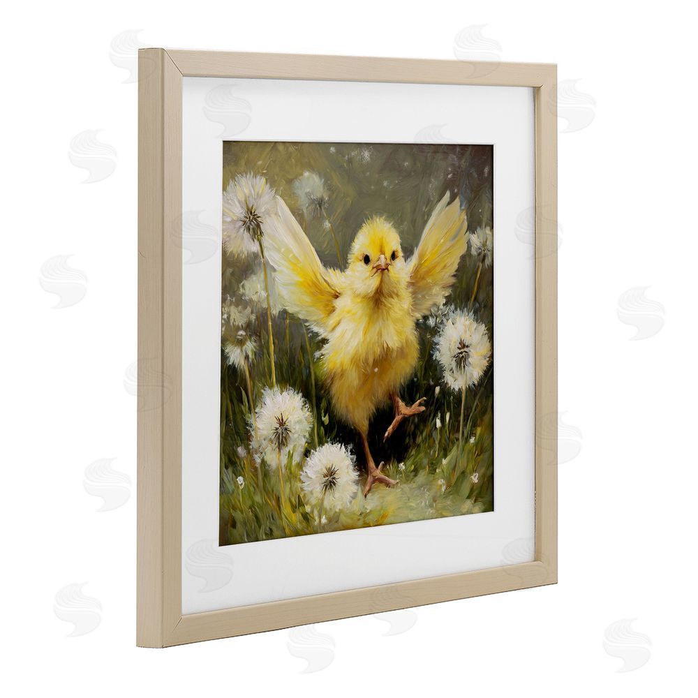 Tina LeCour Free As A Peep Brown Framed Print Under Glass Wall Art