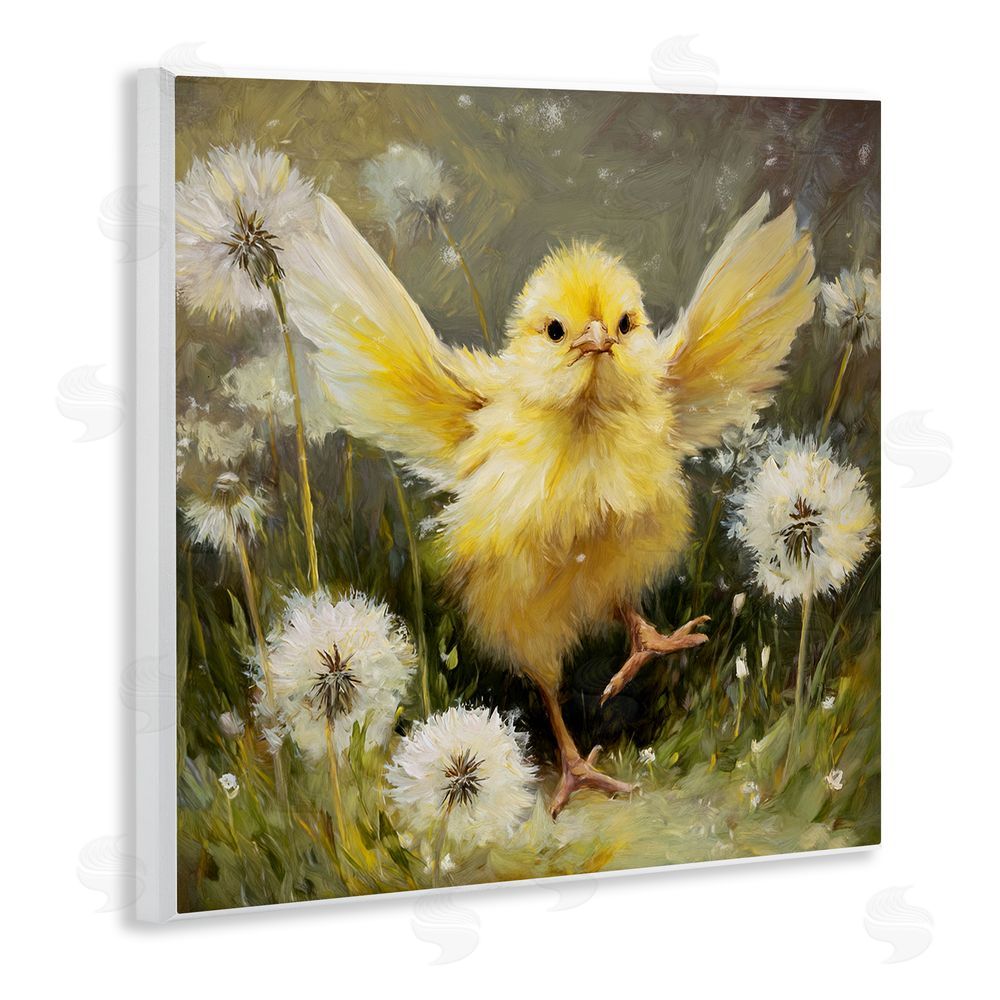 Tina LeCour Free As A Peep Wooden Wall Plaque Art Print