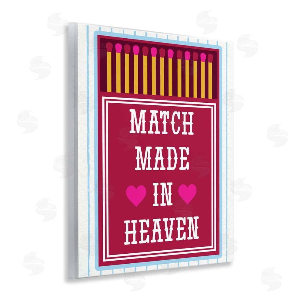 Lil' Rue Vintage Match Made In Heaven Wall Plaque Printed Art