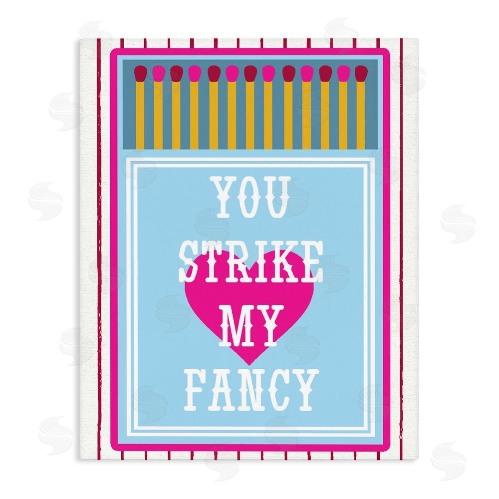 Lil' Rue You Strike My Fancy Stretched Canvas Wall Art Print