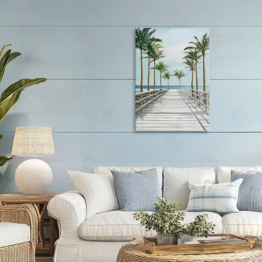 Lorenzo Collective Palm Lined Boardwalk To The Beach