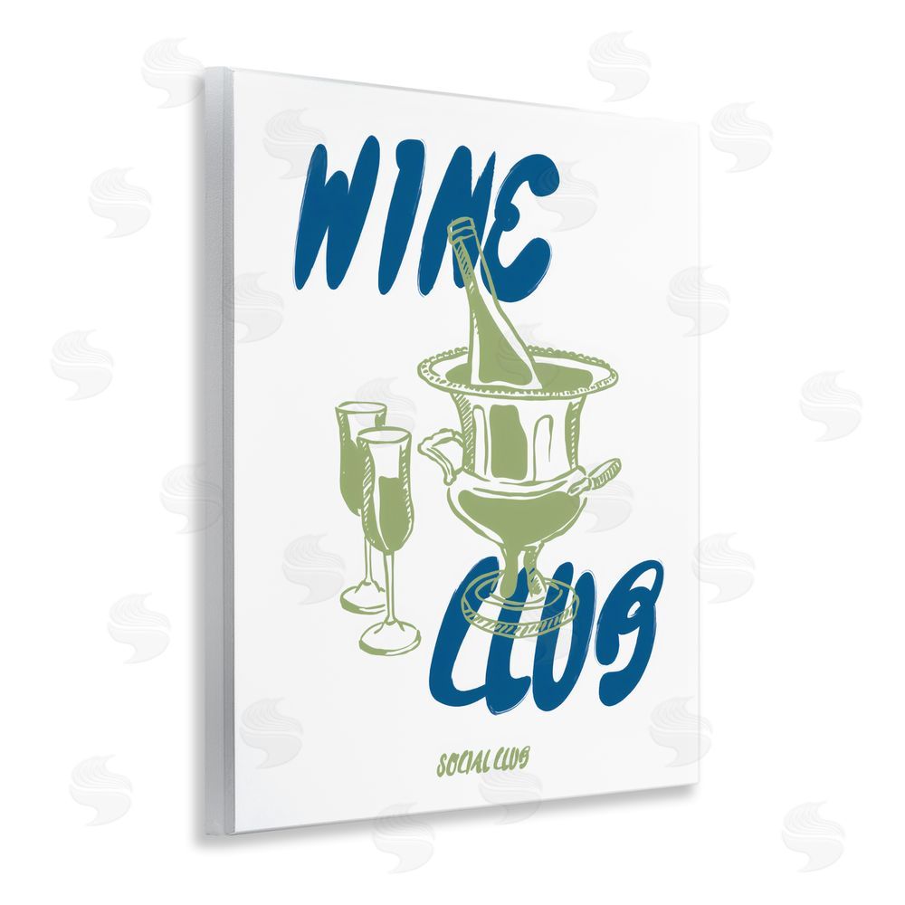 The Prints Vibe Wine Club Social Evening Toast Wall Plaque Printed Art