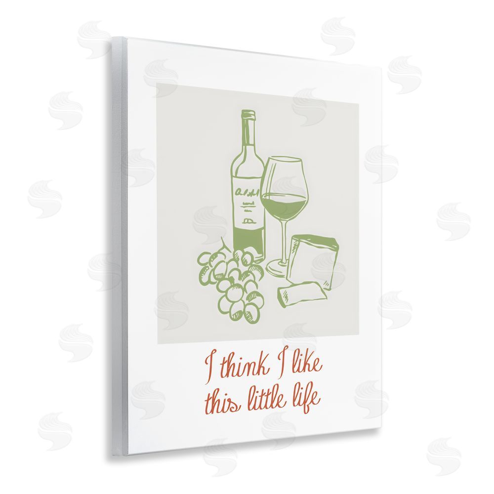 The Prints Vibe I Think I Like This Little Life Wall Plaque Home Decor Art Print