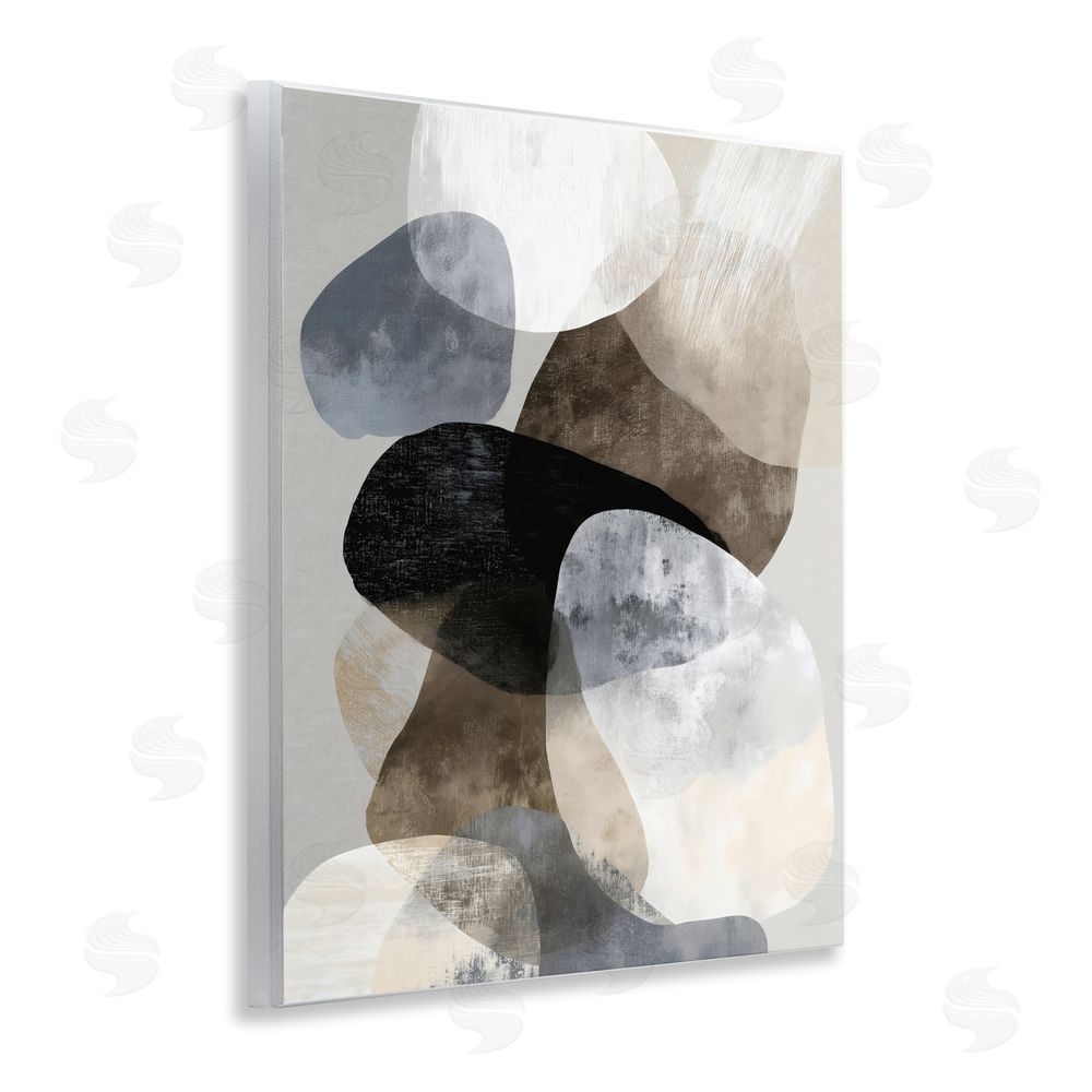 Ink Drop Loft Thoughts In Muted Layers Wall Plaque Printed Art