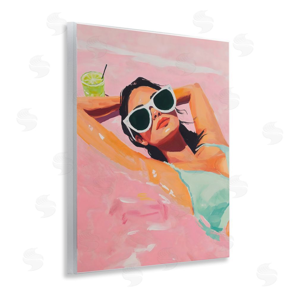 The Prints Vibe Trendy Summer Girl Wall Plaque Printed Art