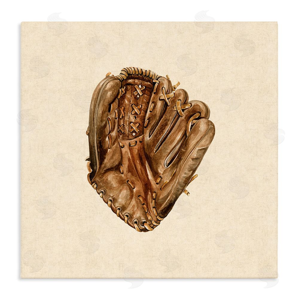 Bethany Sandoval All Star Baseball Glove Stretched Canvas Wall Art Print