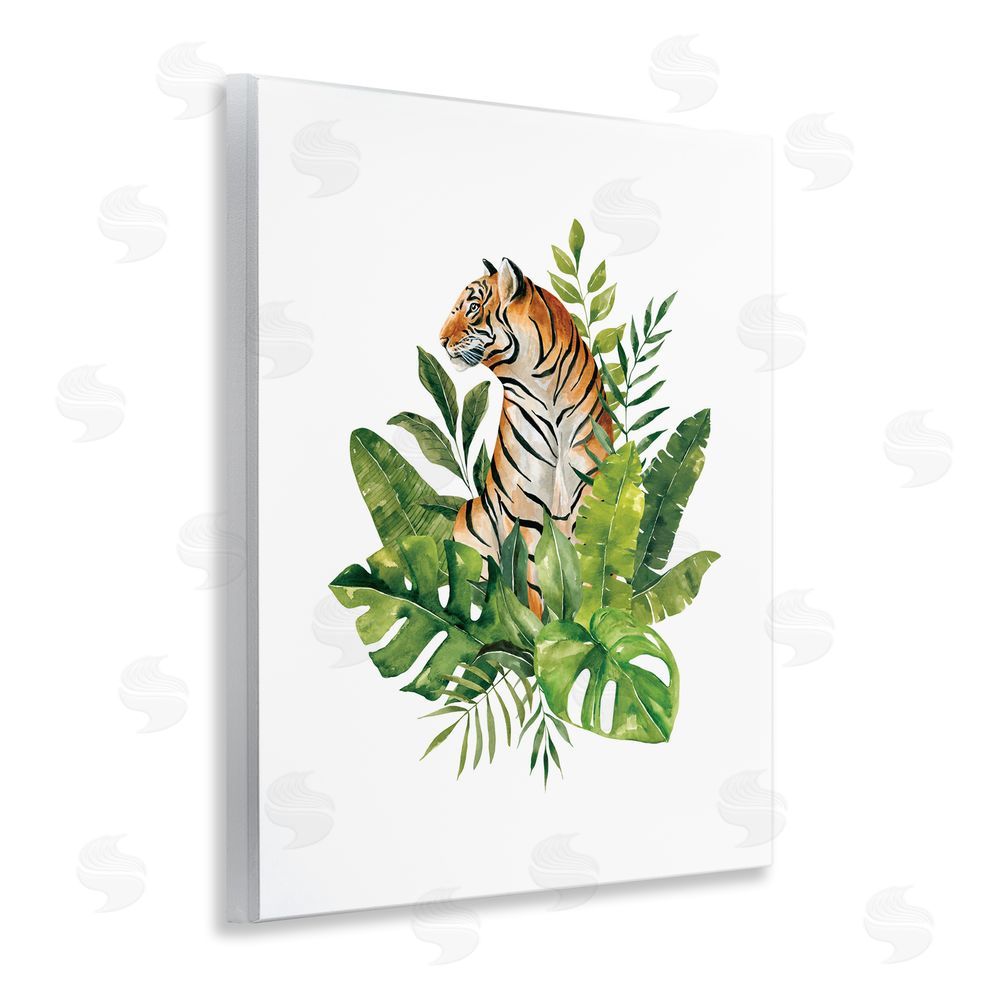 Bethany Sandoval Exotic Jungle Tiger Wooden Wall Plaque Art Print
