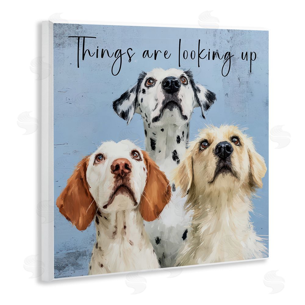 Kim Curinga Things Are Looking Up Wall Plaque Printed Art