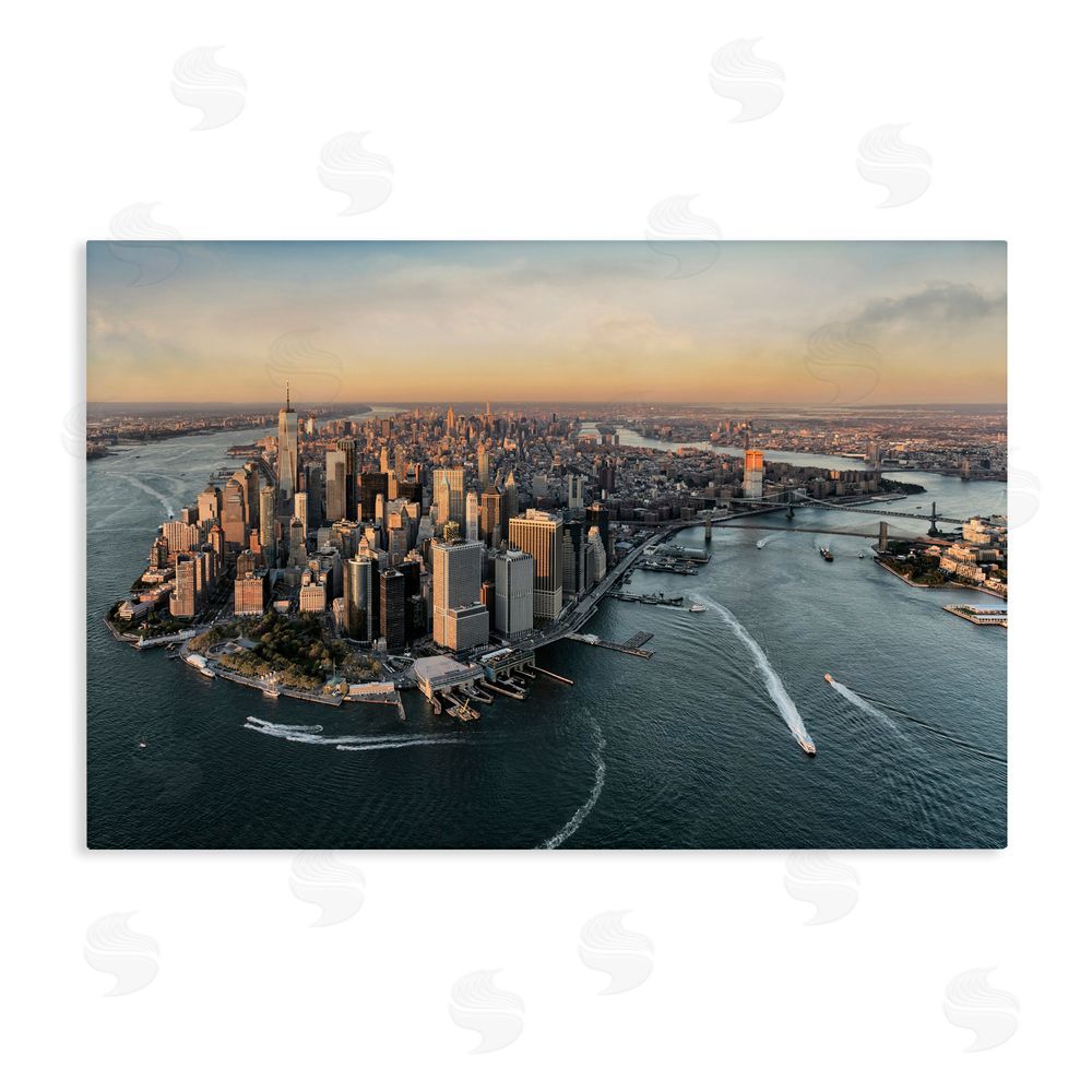 Scott Stulberg Manhattan From Above Stretched Canvas Wall Art