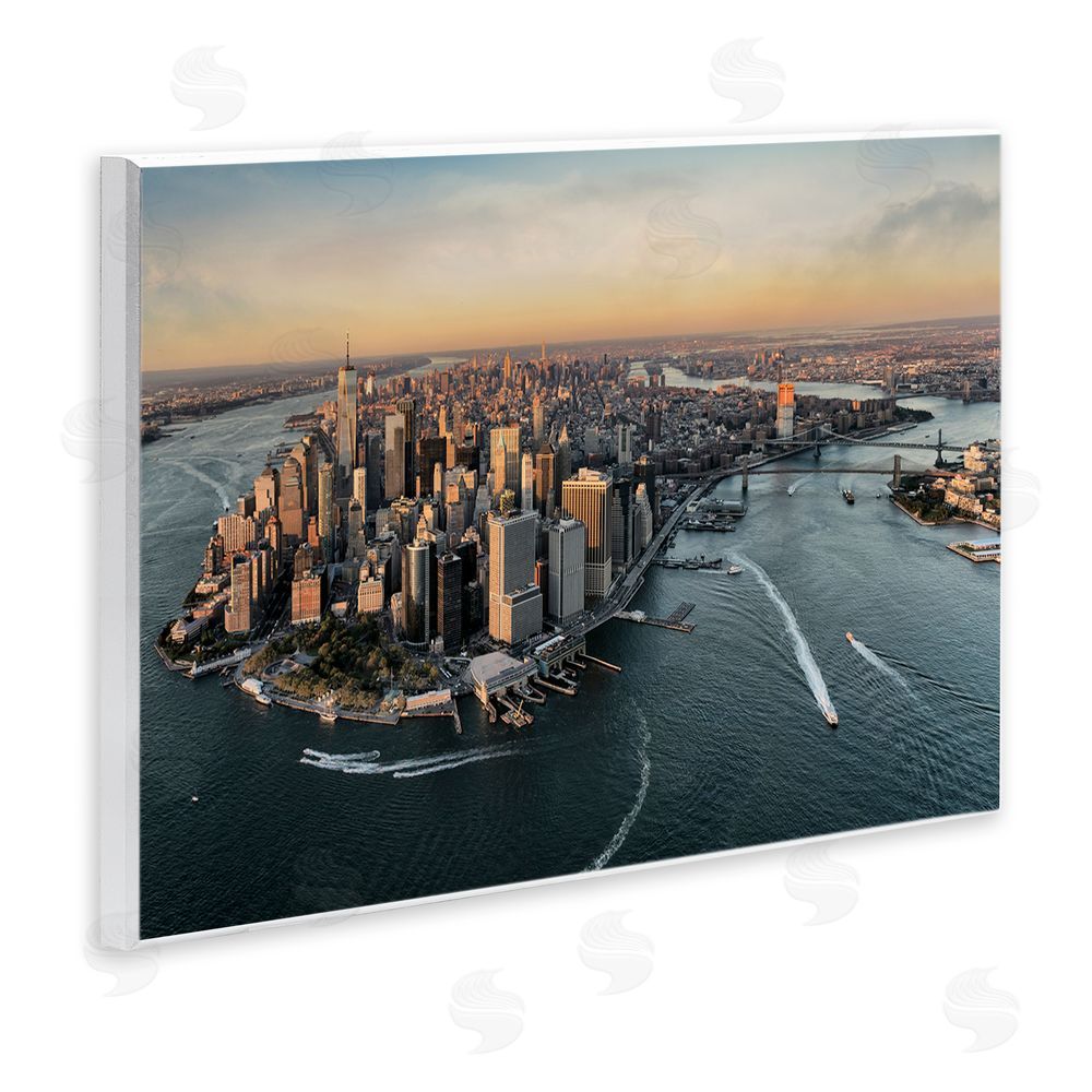 Scott Stulberg Manhattan From Above Wall Plaque Home Decor Art Print